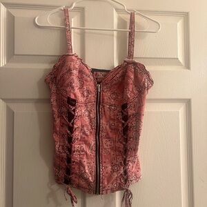 royal bones corset top 🎀